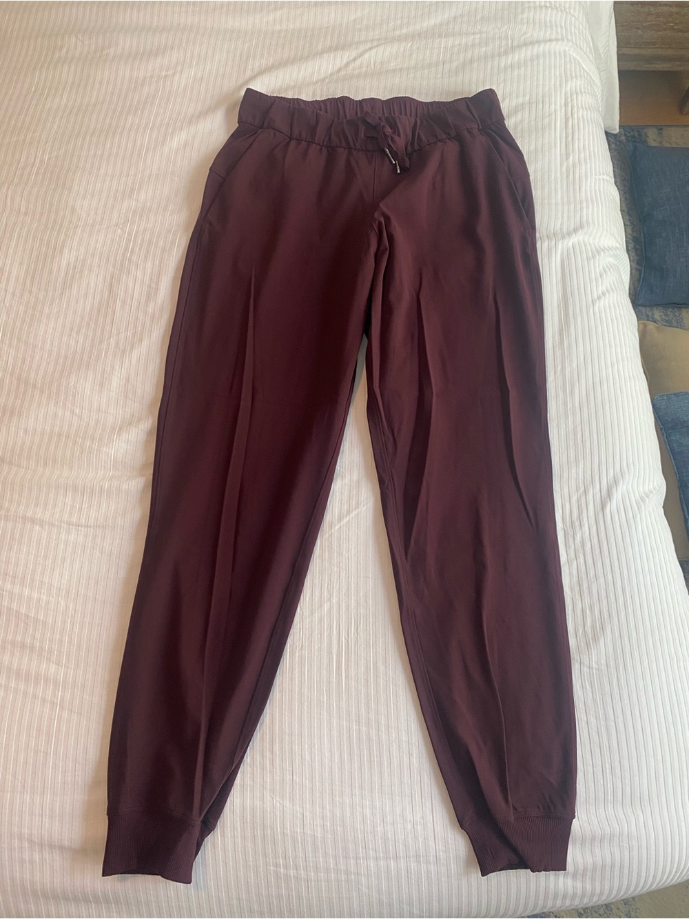 Lululemon Burgundy Joggers